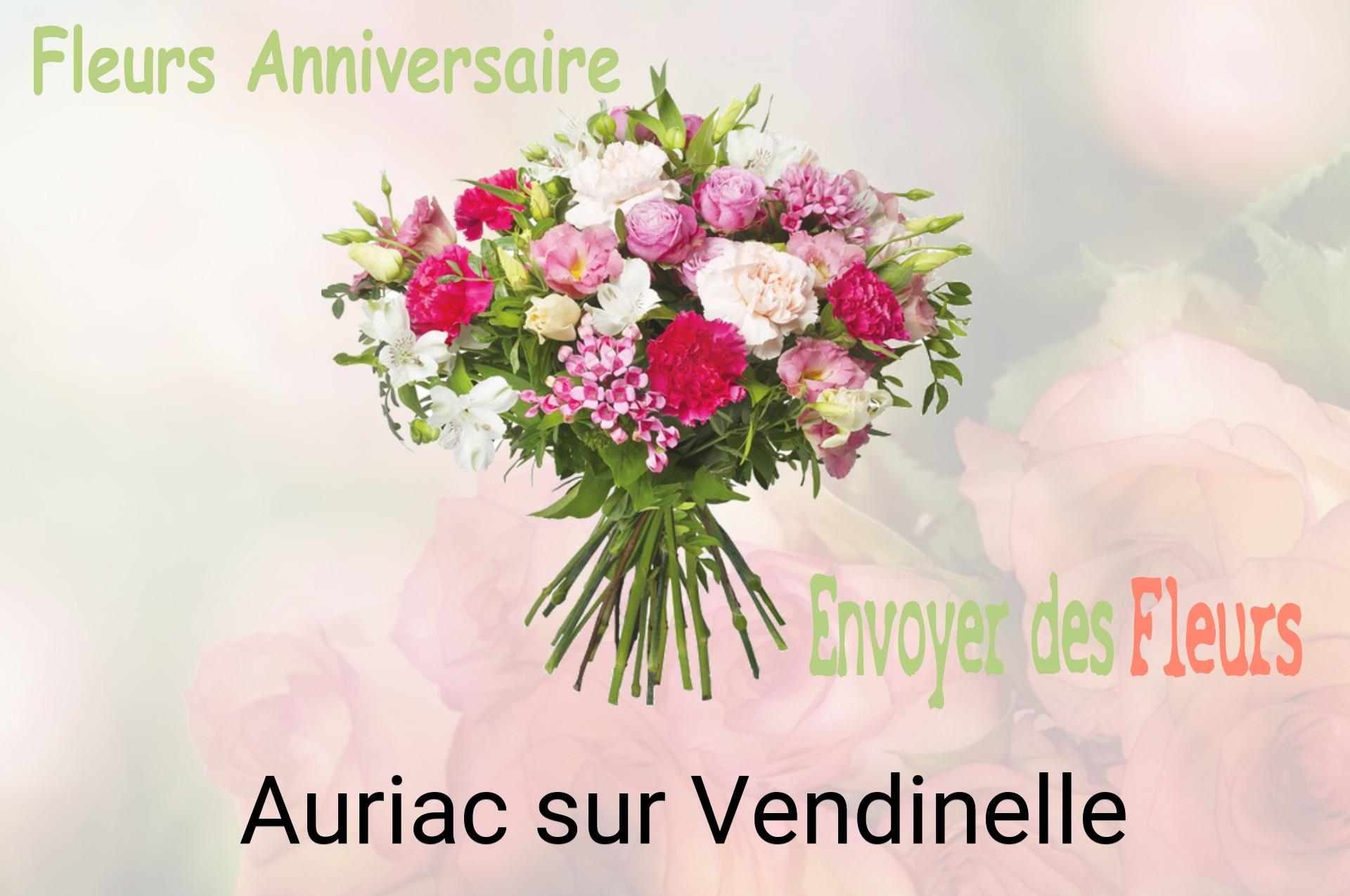 Bouquet de fleurs d’anniversaire livré à Auriac-sur-Vendinelle